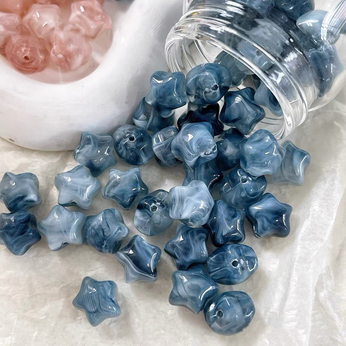 12mm Acrylic Star Beads - GoGraceBeads