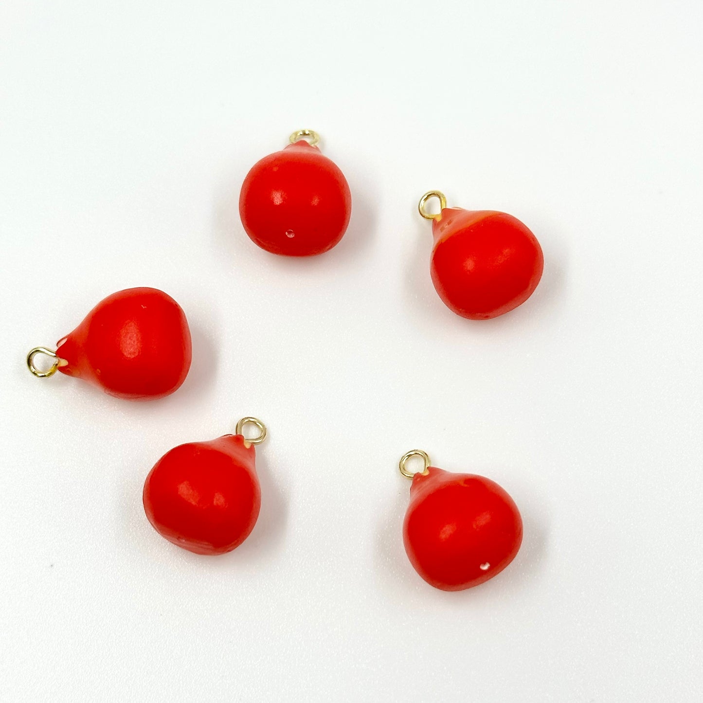 Pomegranate Resin Fruit Charms