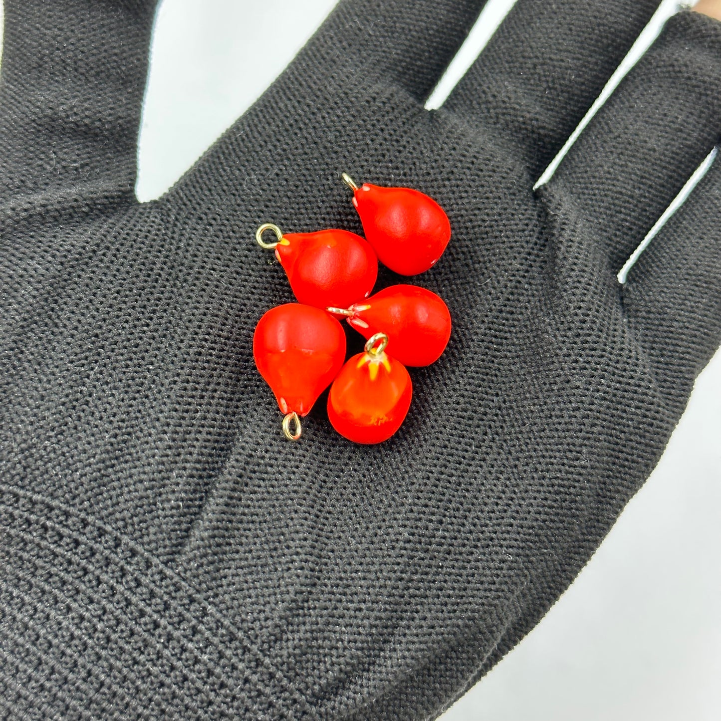 Pomegranate Resin Fruit Charms