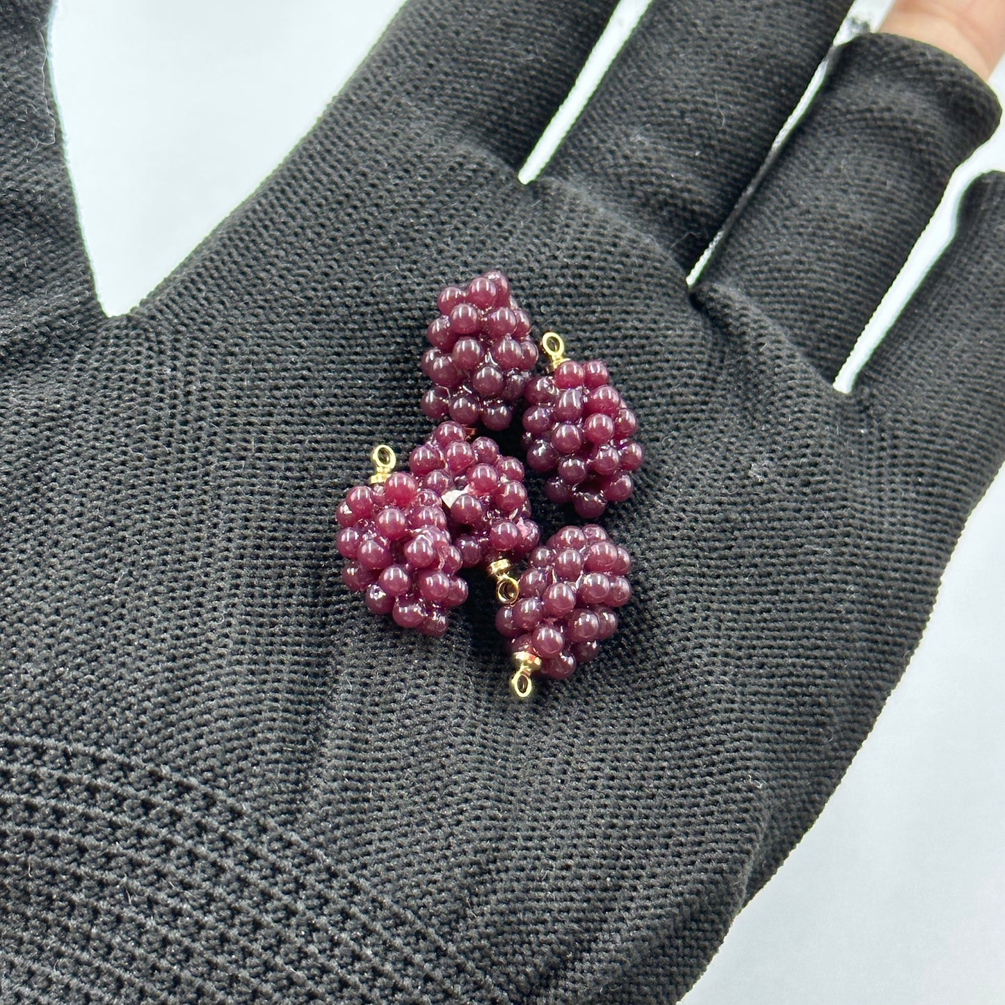 Grape jewelry Plastic Fruit Pendant