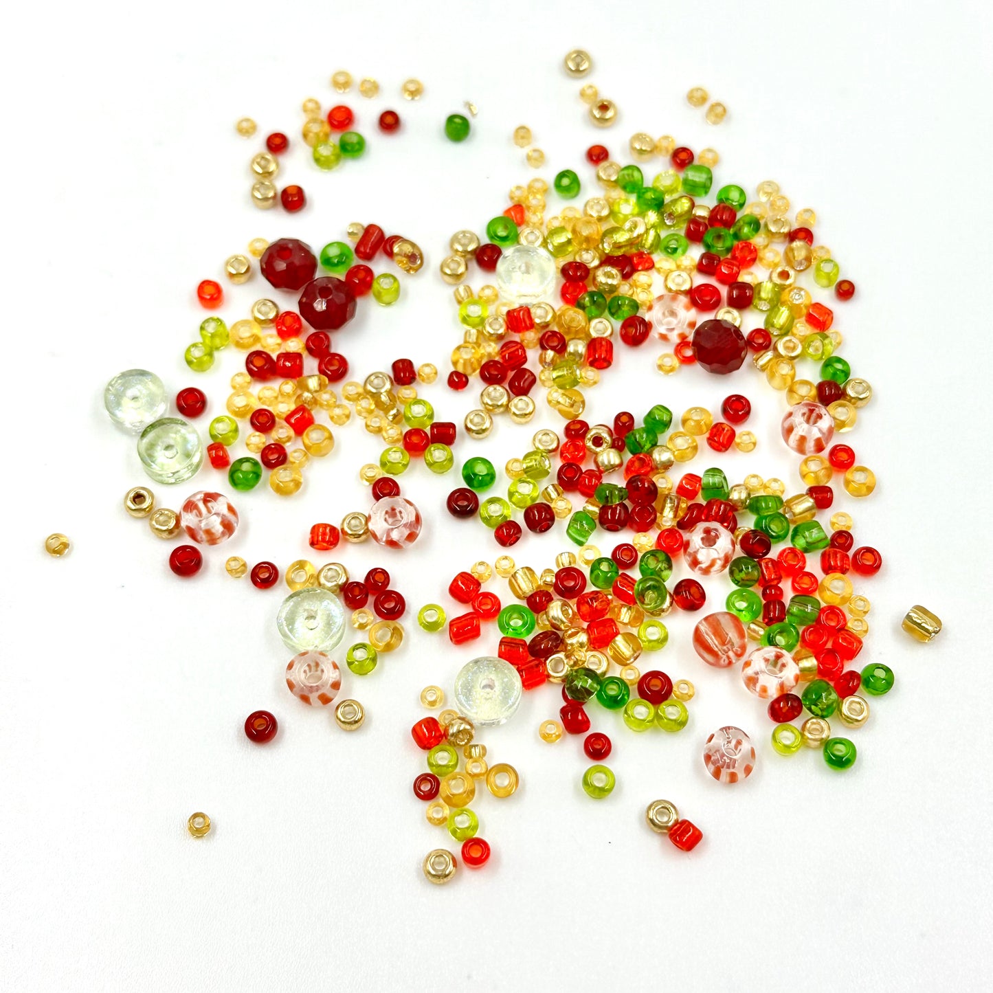 Christmas Mixed Seed Beads