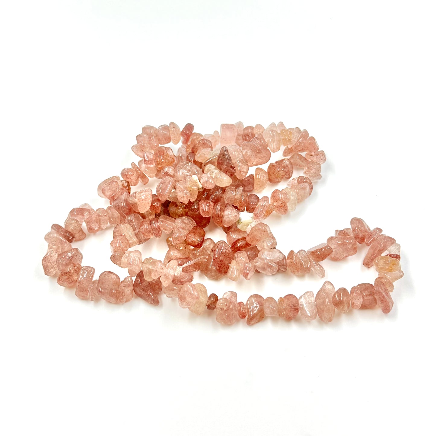 Strawberry Quartz Chip Beads