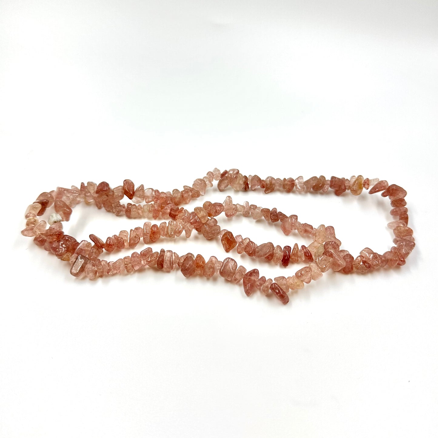 Strawberry Quartz Chip Beads