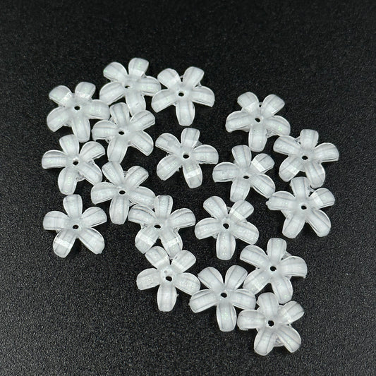 10pcs Tiny Flower Beads