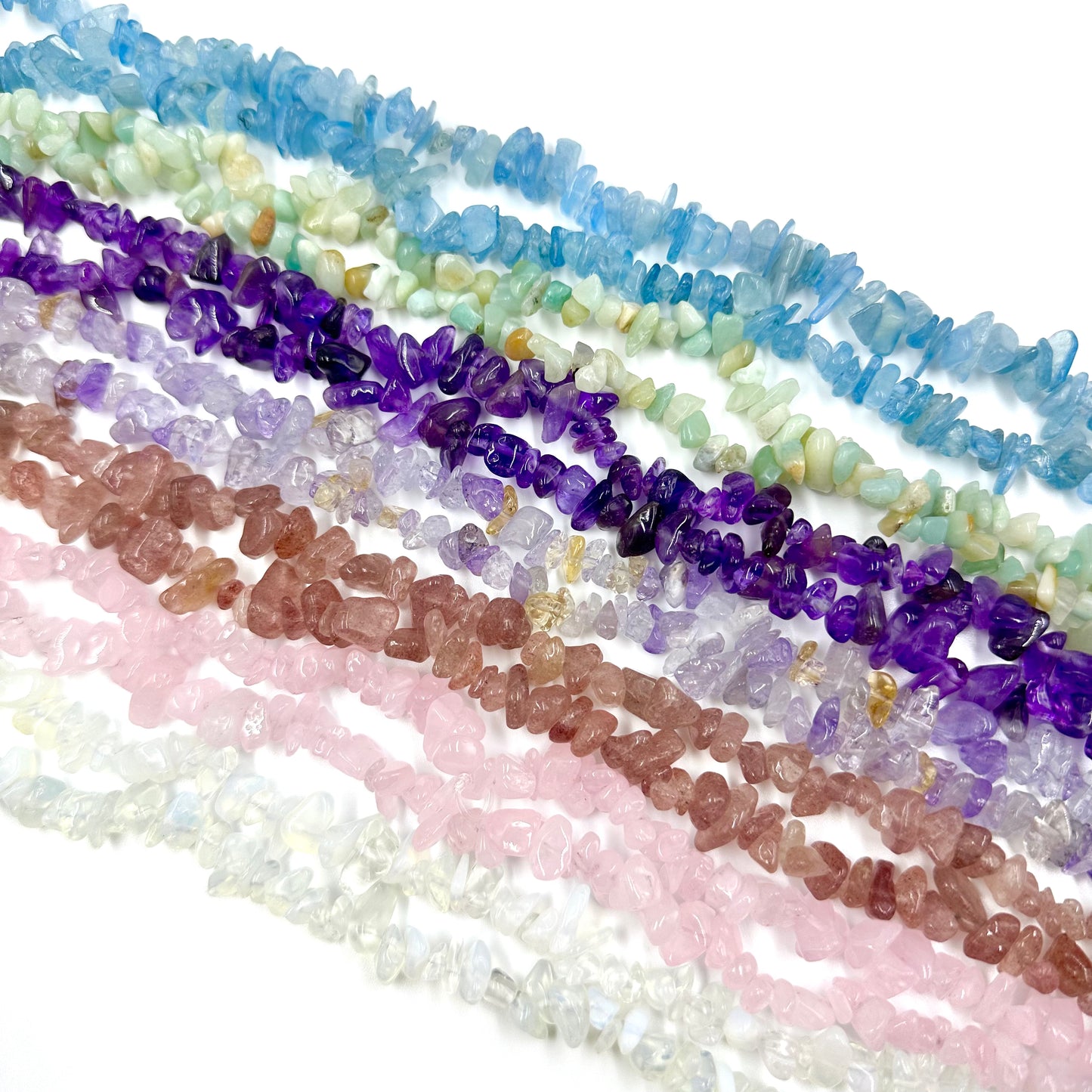 Natural Gemstone Chip Beads