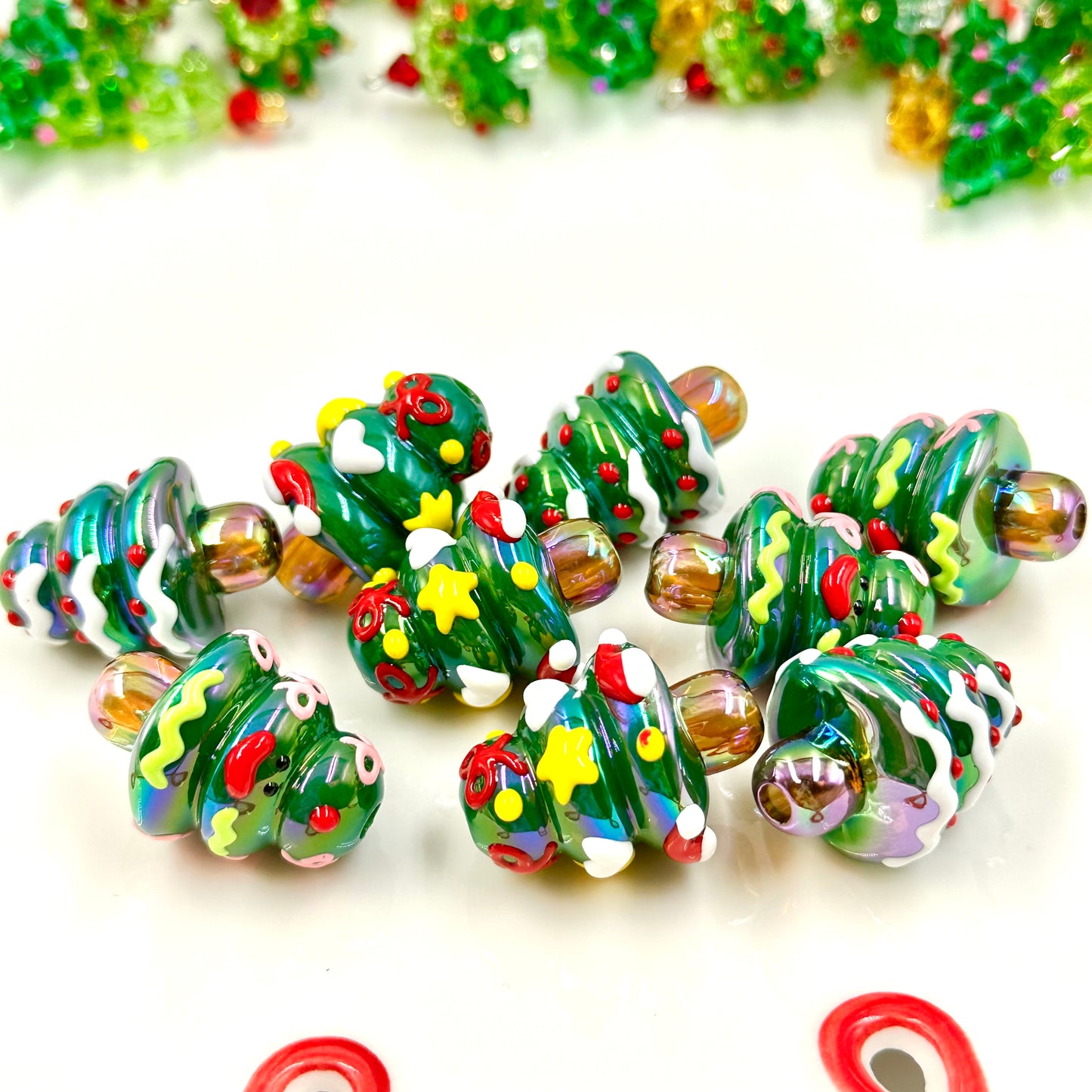 Christmas Tree Beads