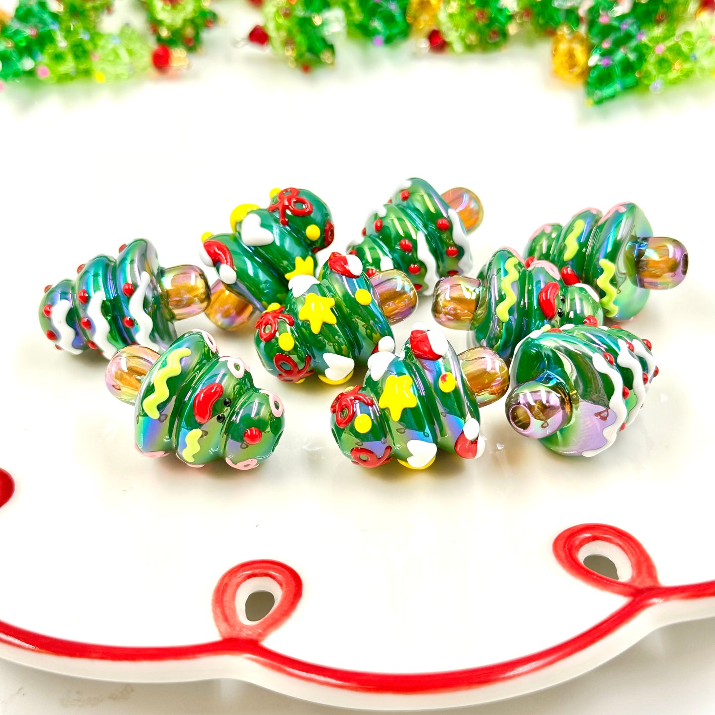 Christmas Tree Beads