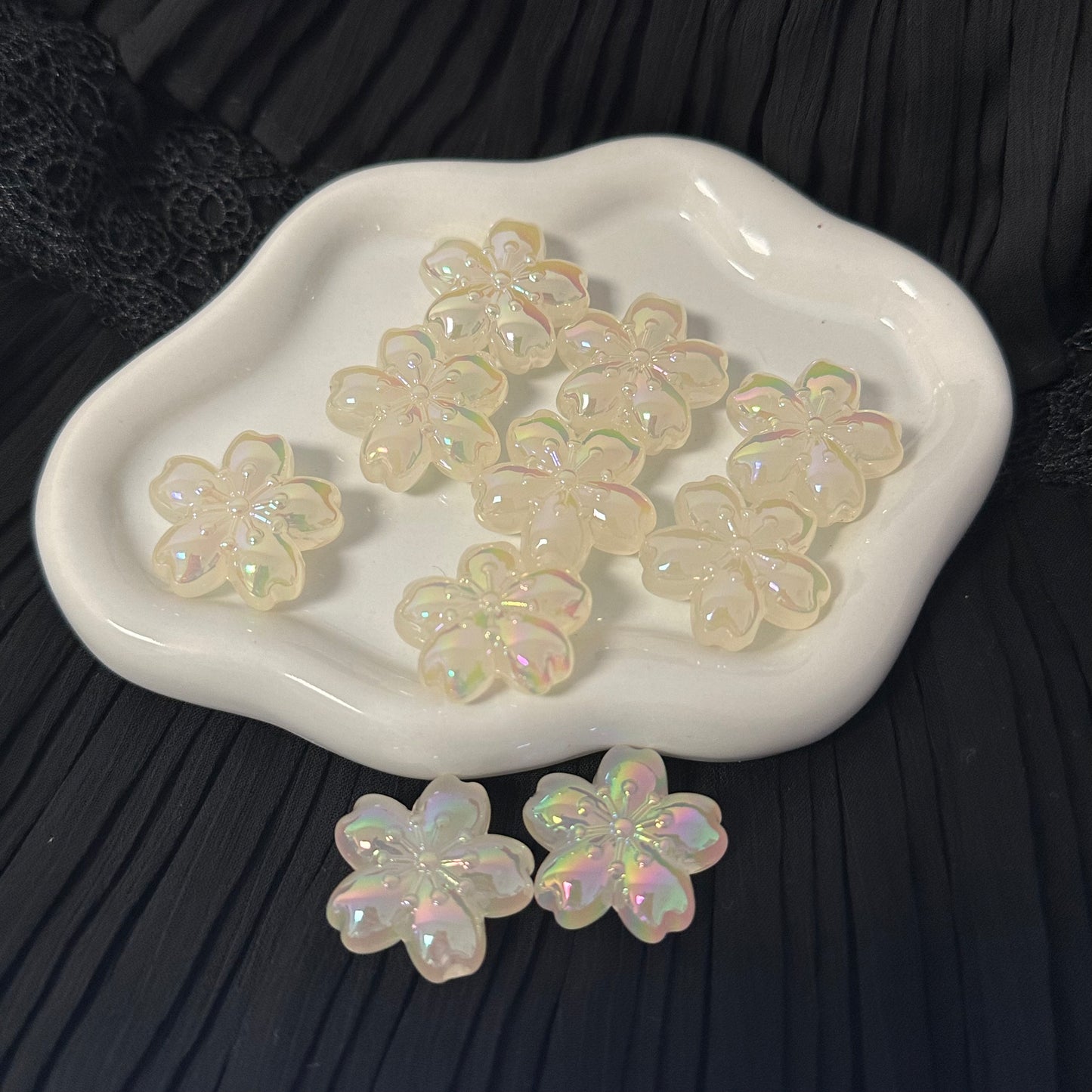 Color Change UV Flower Beads