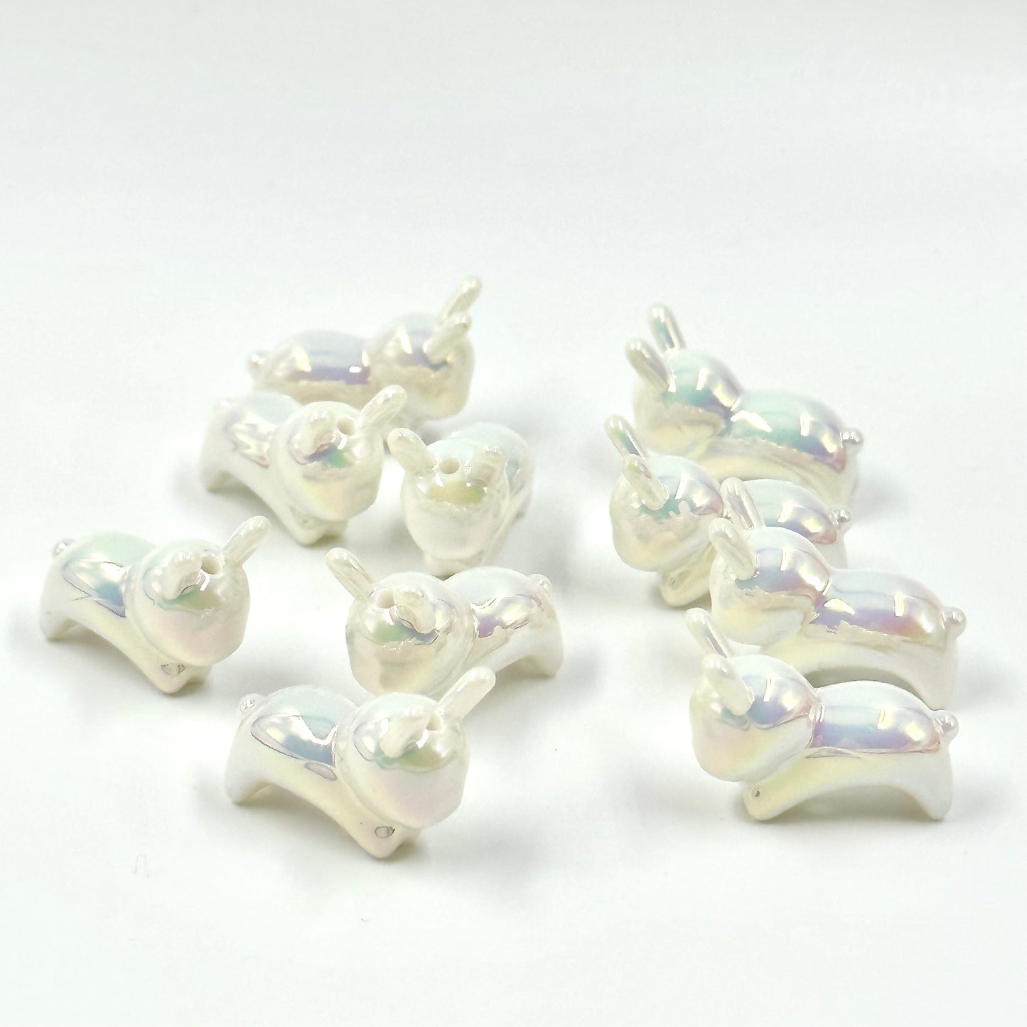 5Pcs Cute Bunny Beads Pendant