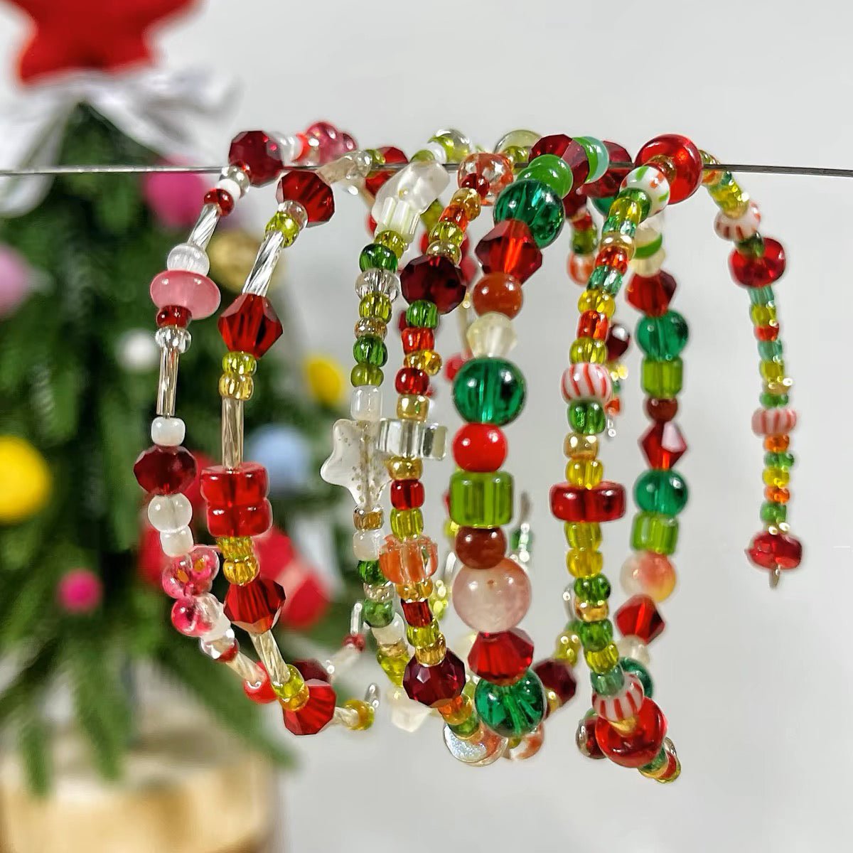 Christmas Mixed Seed Beads - GoGraceBeads