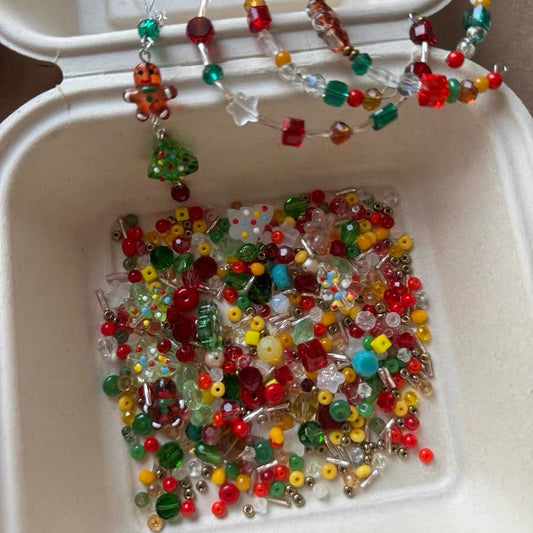 Christmas Mixed Seed Beads - GoGraceBeads