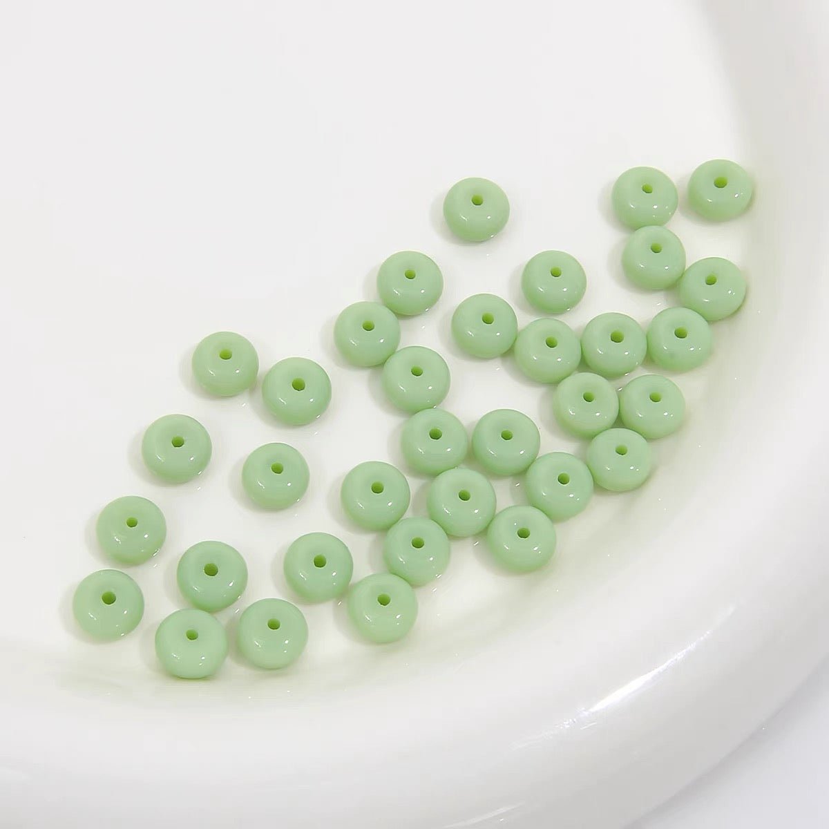 Green Glass Beads Collection - GoGraceBeads