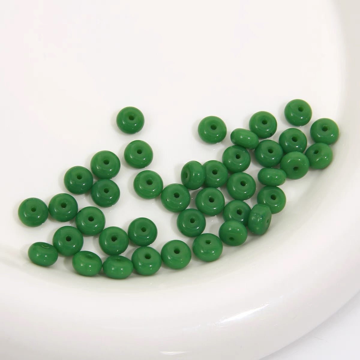 Green Glass Beads Collection - GoGraceBeads