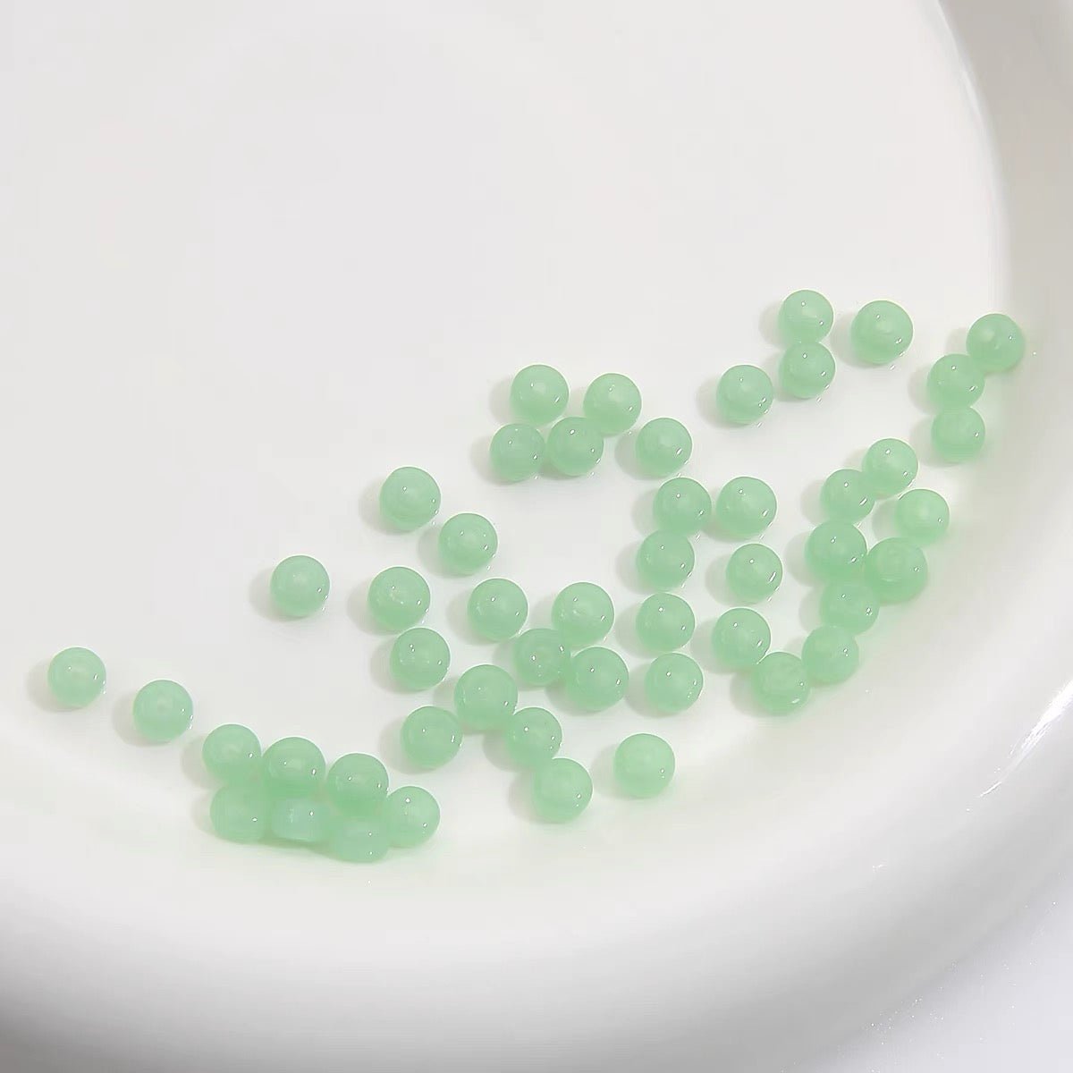 Green Glass Beads Collection - GoGraceBeads