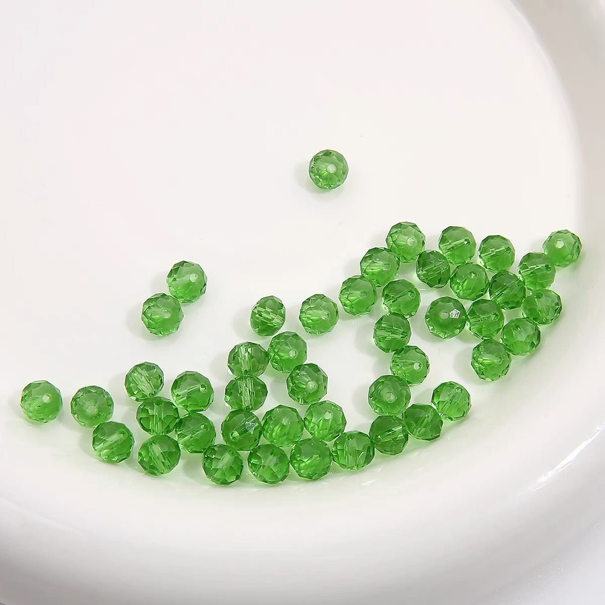 Green Glass Beads Collection - GoGraceBeads