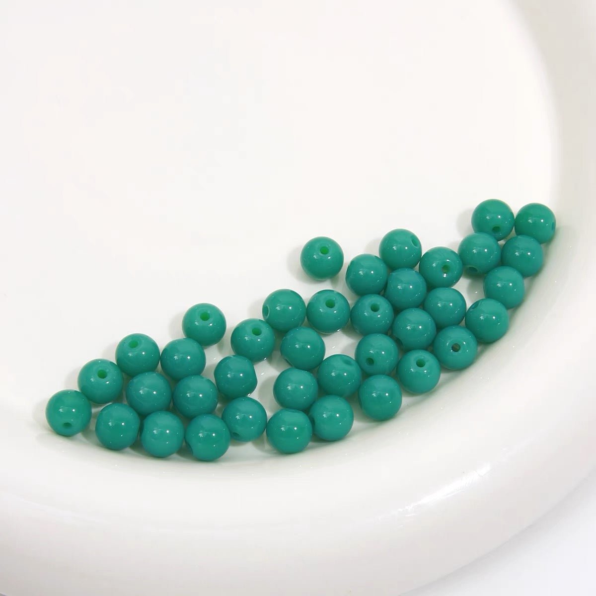 Green Glass Beads Collection - GoGraceBeads