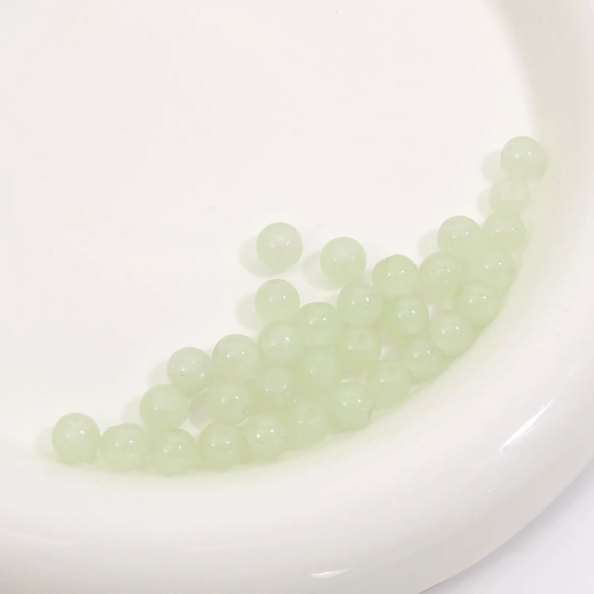 Green Glass Beads Collection - GoGraceBeads