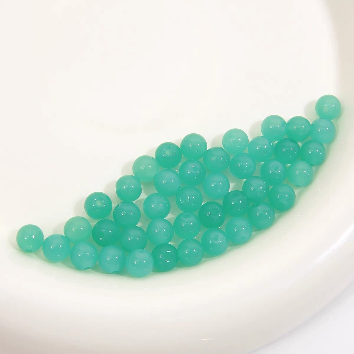 Green Glass Beads Collection - GoGraceBeads