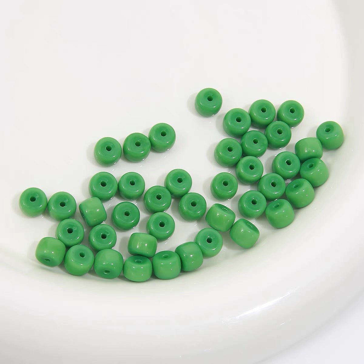 Green Glass Beads Collection - GoGraceBeads